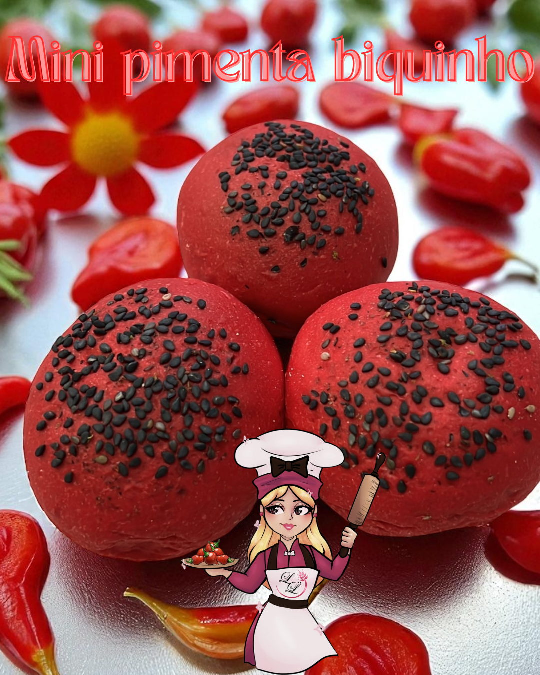 MINI HAMBURGUER PIMENTA BIQUINHO